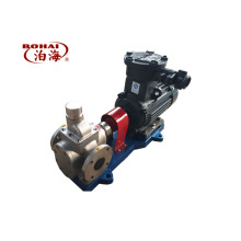 high efficiency large flow YCB10-0.6 stainless steel lubricating Oil arc gear pump from China